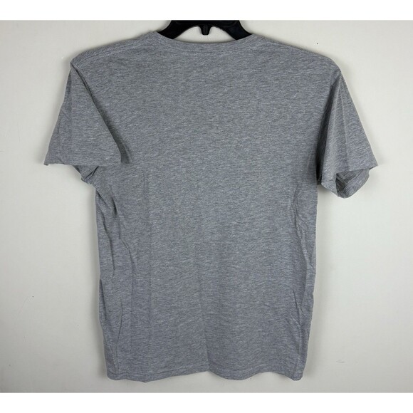 Y2K Fox Racing Graphic T-Shirt / Grey / Size Medium - Picture 3 of 4